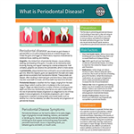 What is Periodontal Disease? Handouts