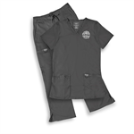 AAP Women's Pewter Scrubs